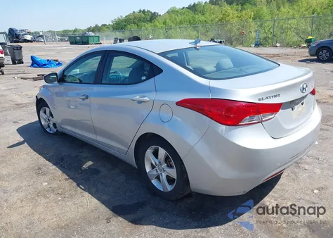 2013 Hyundai Elantra Gls из США, поврежденный, VIN 5NPDH4AE9DH341837